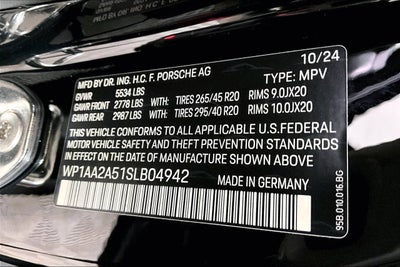 2025 Porsche Macan AWD