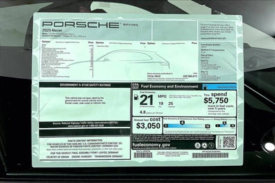 2025 Porsche Macan AWD