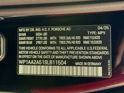 2025 Porsche Macan AWD