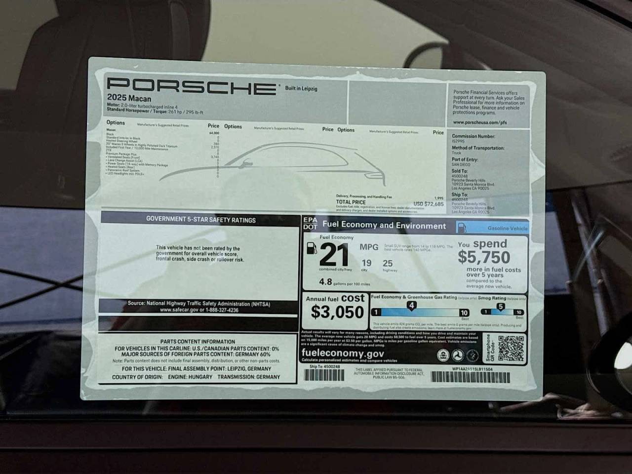 2025 Porsche Macan AWD