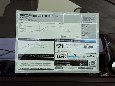2025 Porsche Macan Macan