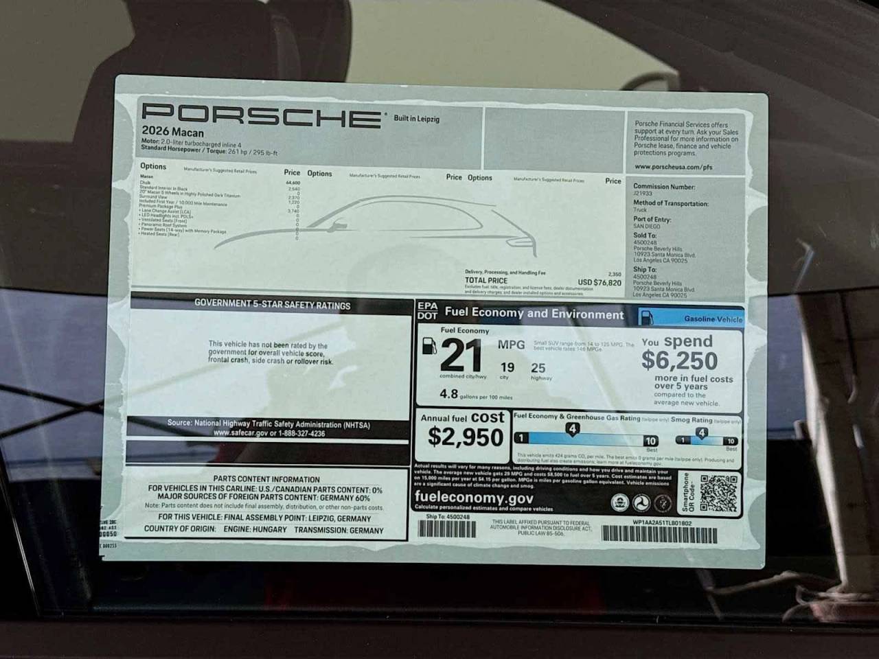 2026 Porsche Macan AWD