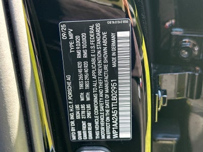 2026 Porsche Macan Macan