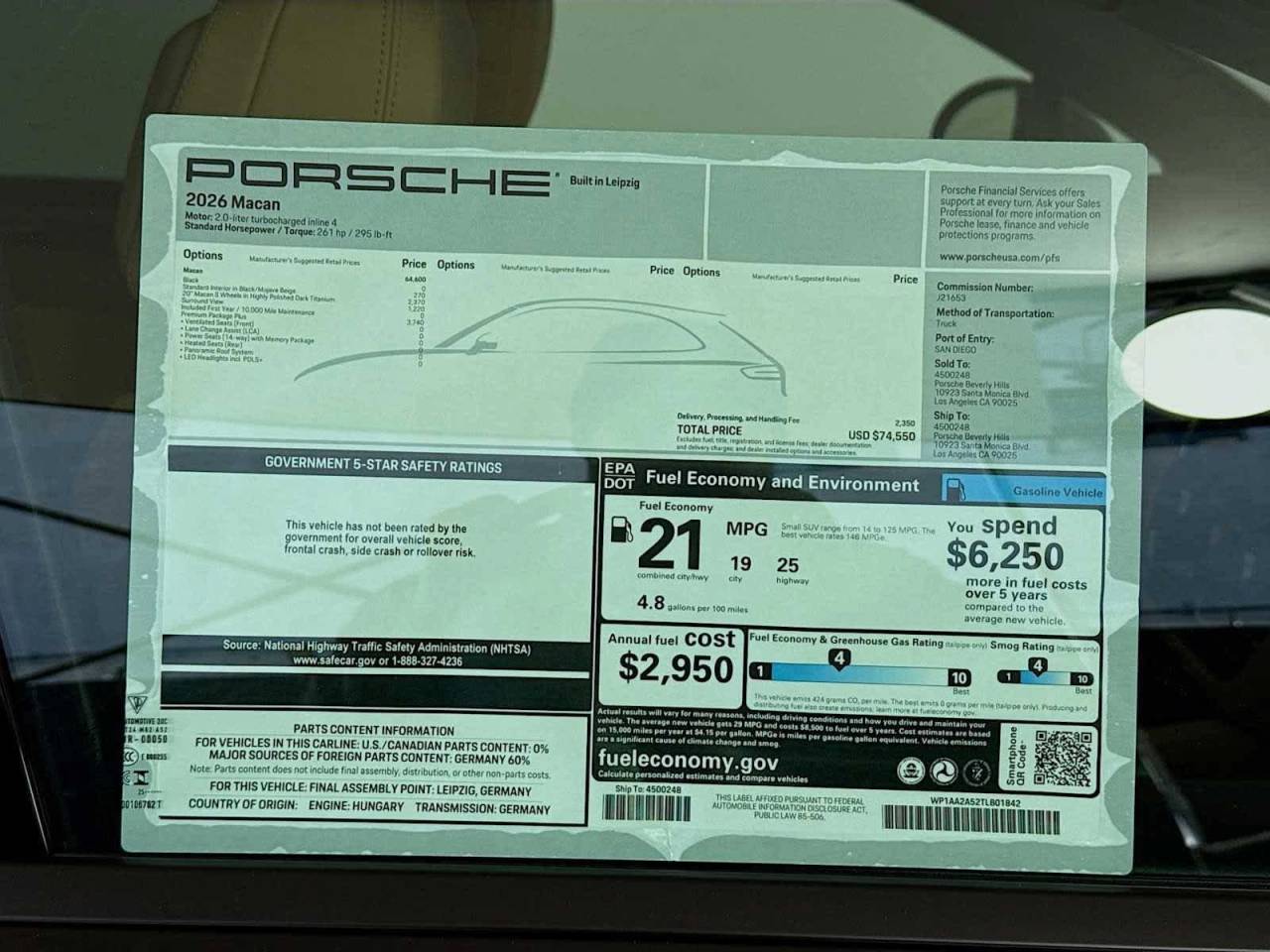 2026 Porsche Macan AWD