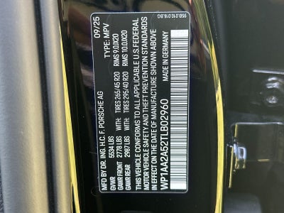 2026 Porsche Macan Macan