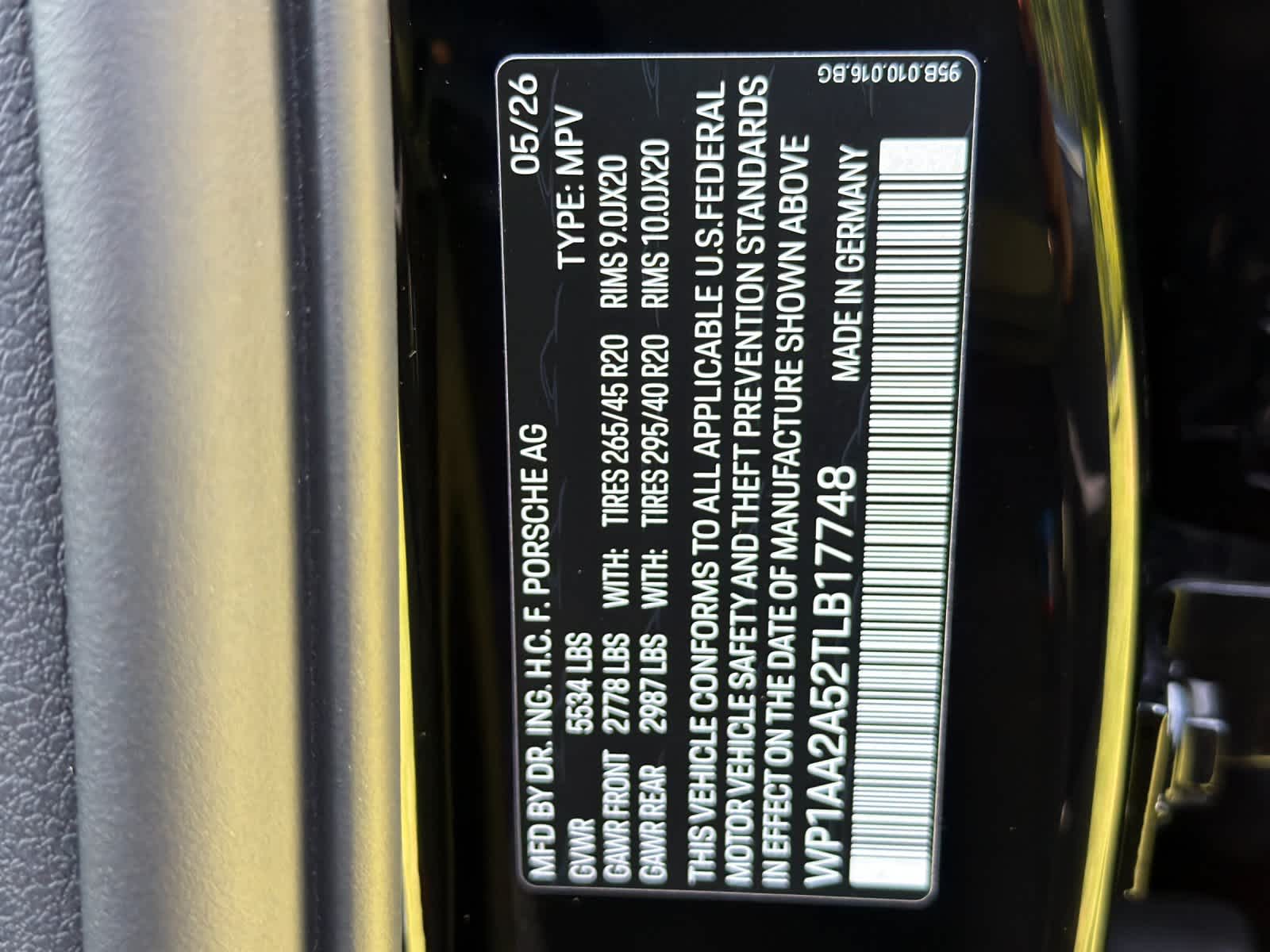 2026 Porsche Macan Macan