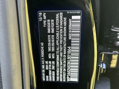 2019 Porsche Macan Macan