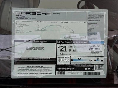 2025 Porsche Macan Base