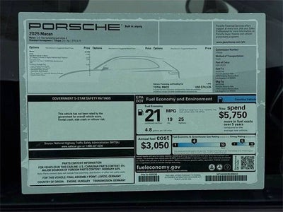 2025 Porsche Macan Base
