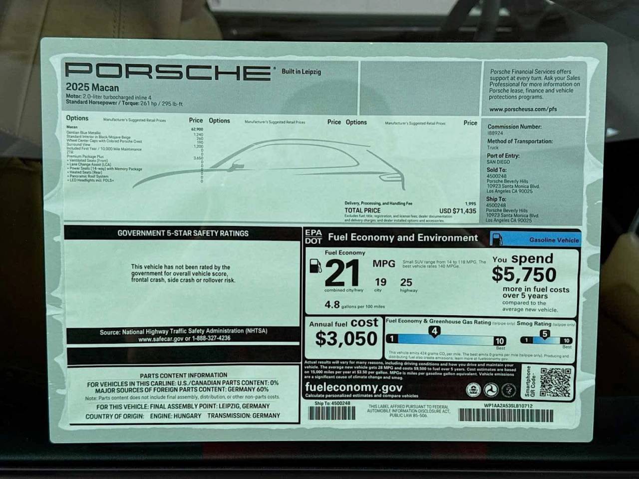 2025 Porsche Macan AWD