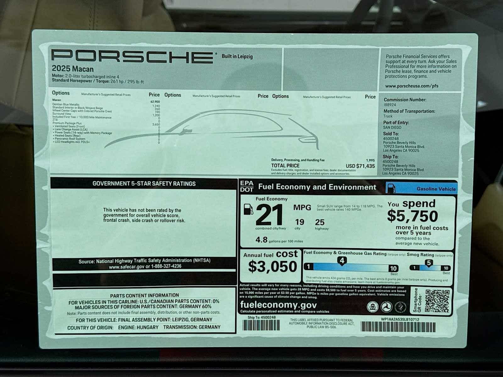 2025 Porsche Macan Macan