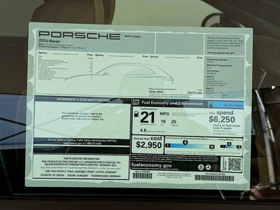 2026 Porsche Macan AWD