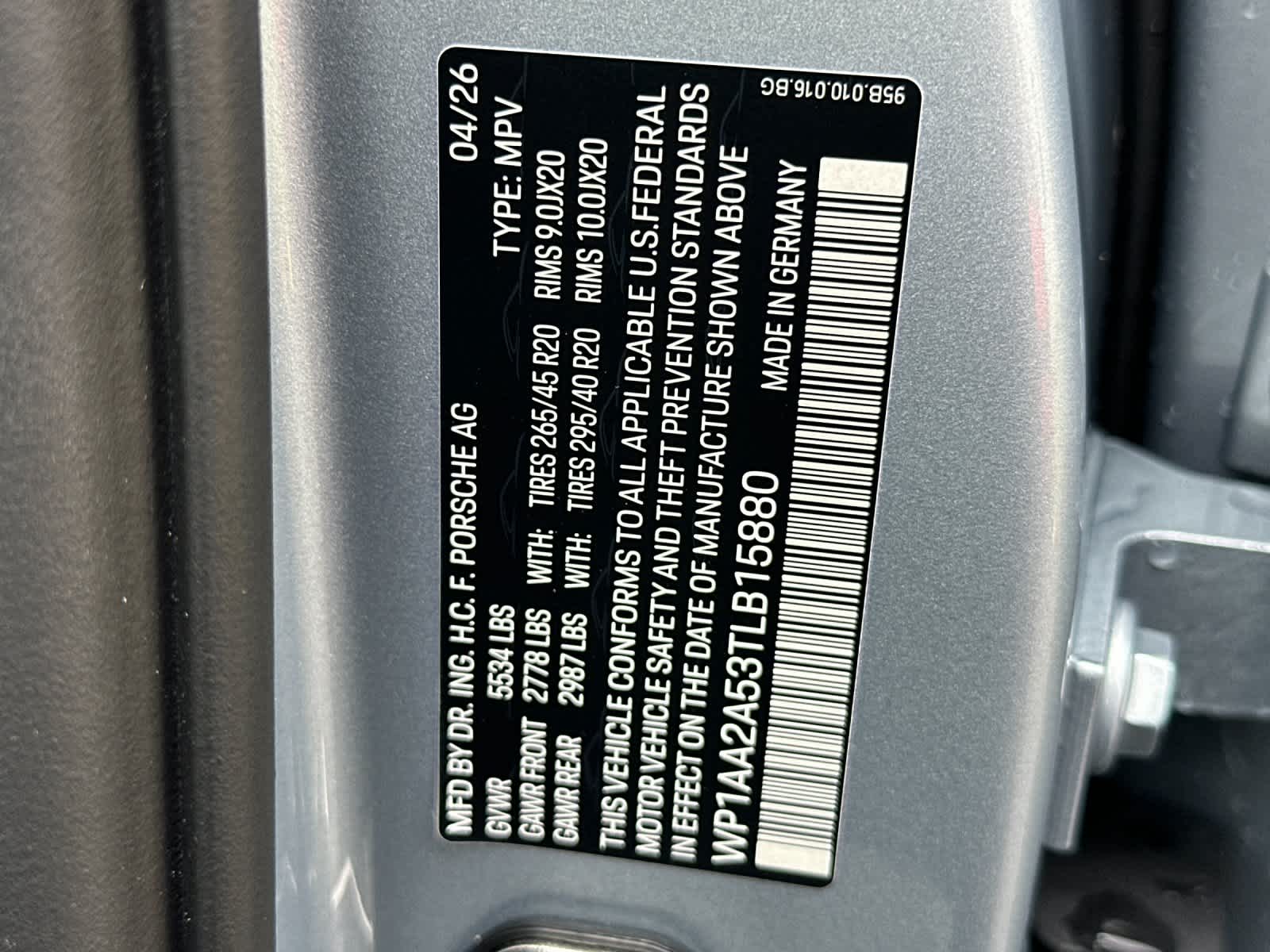 2026 Porsche Macan Macan