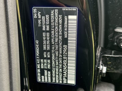 2025 Porsche Macan Macan