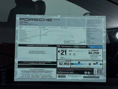 2026 Porsche Macan AWD