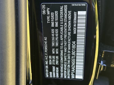 2026 Porsche Macan Macan