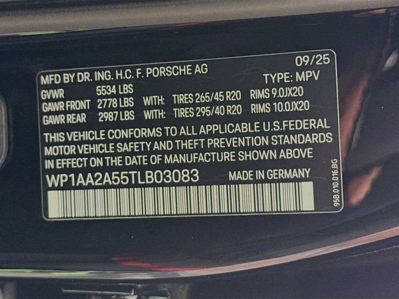 2026 Porsche Macan T