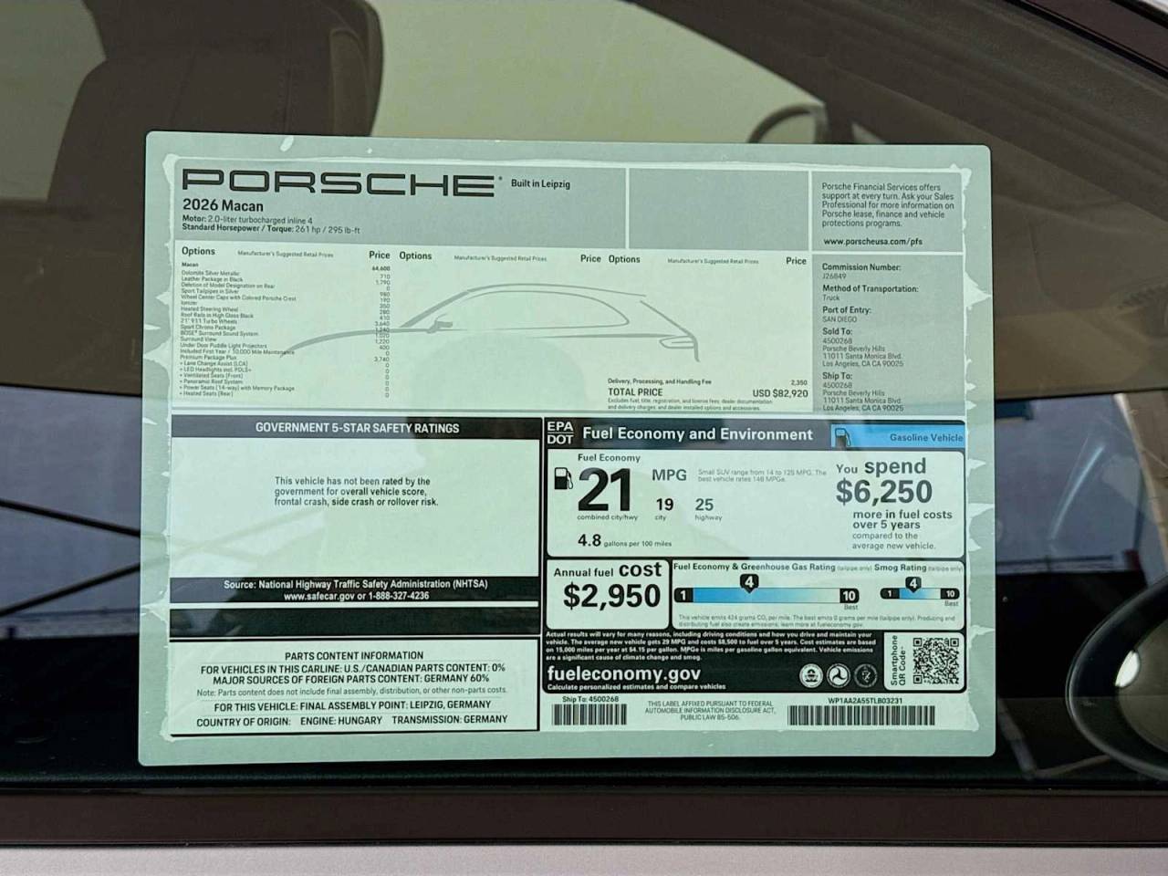 2026 Porsche Macan Base