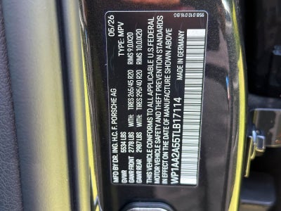 2026 Porsche Macan Macan