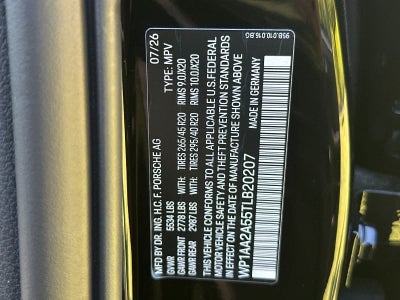 2026 Porsche Macan Macan