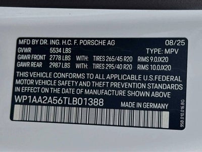 2026 Porsche Macan T