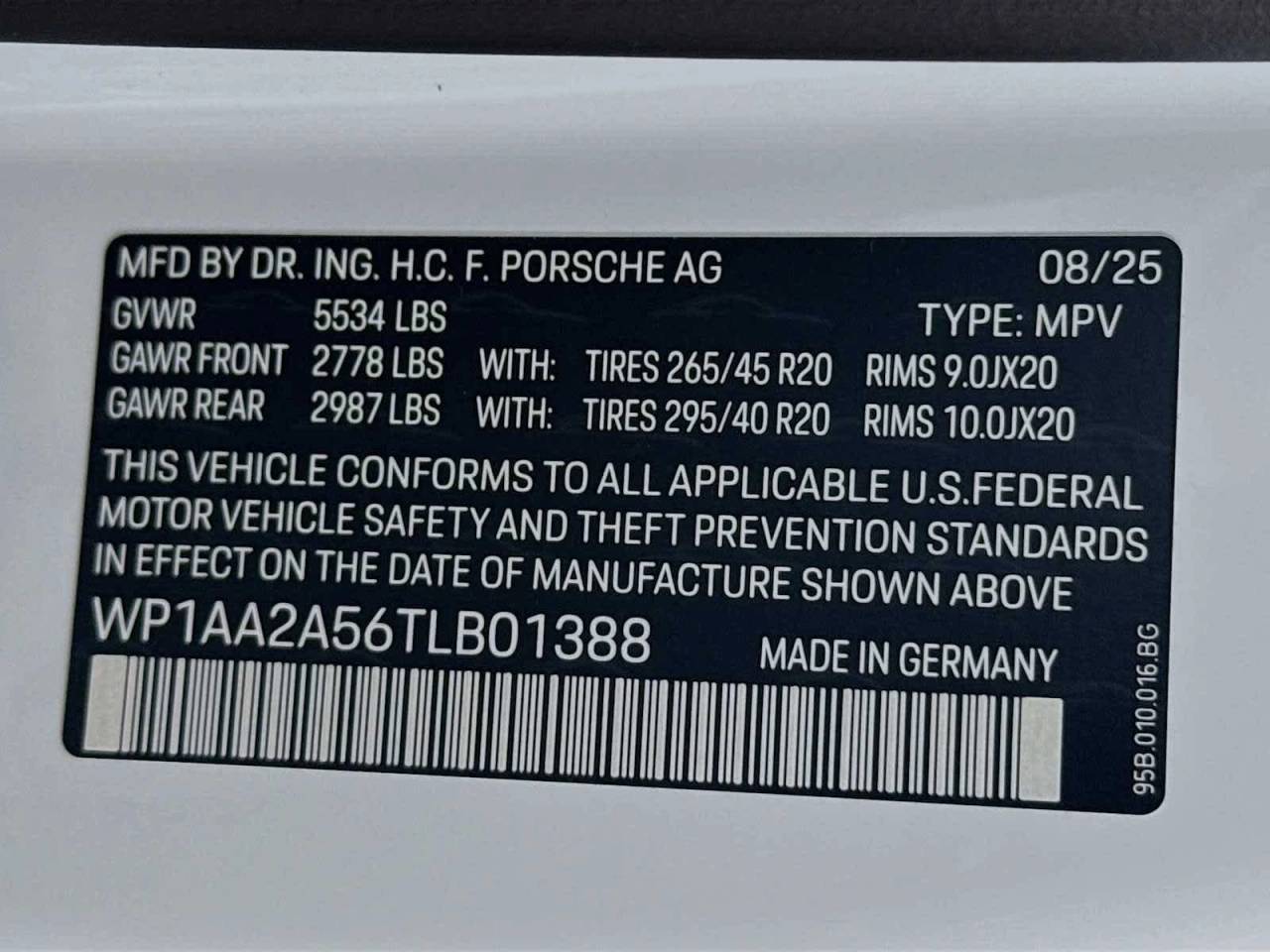 2026 Porsche Macan T