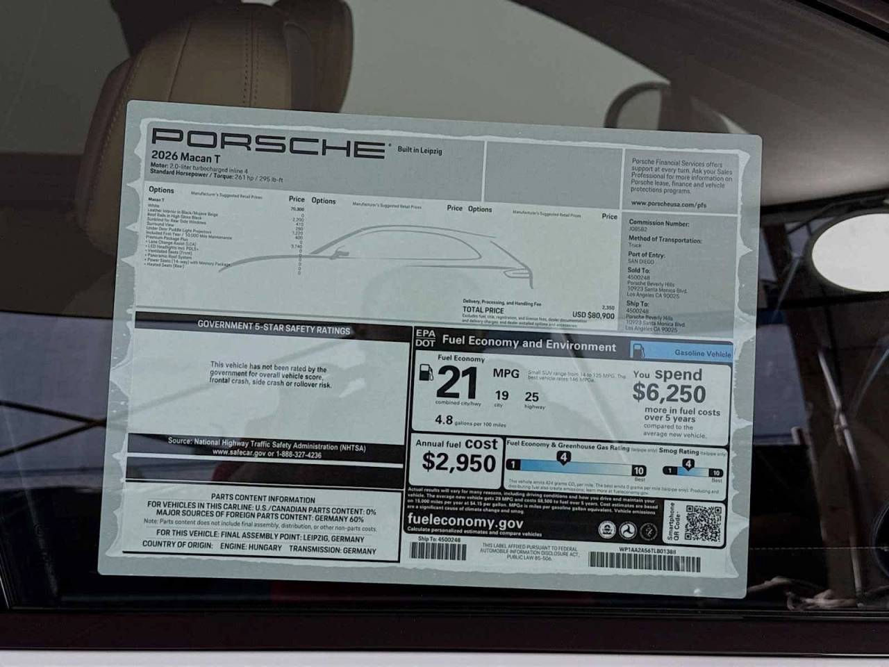 2026 Porsche Macan T