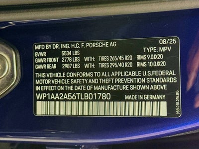 2026 Porsche Macan AWD