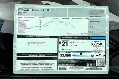 2025 Porsche Macan AWD