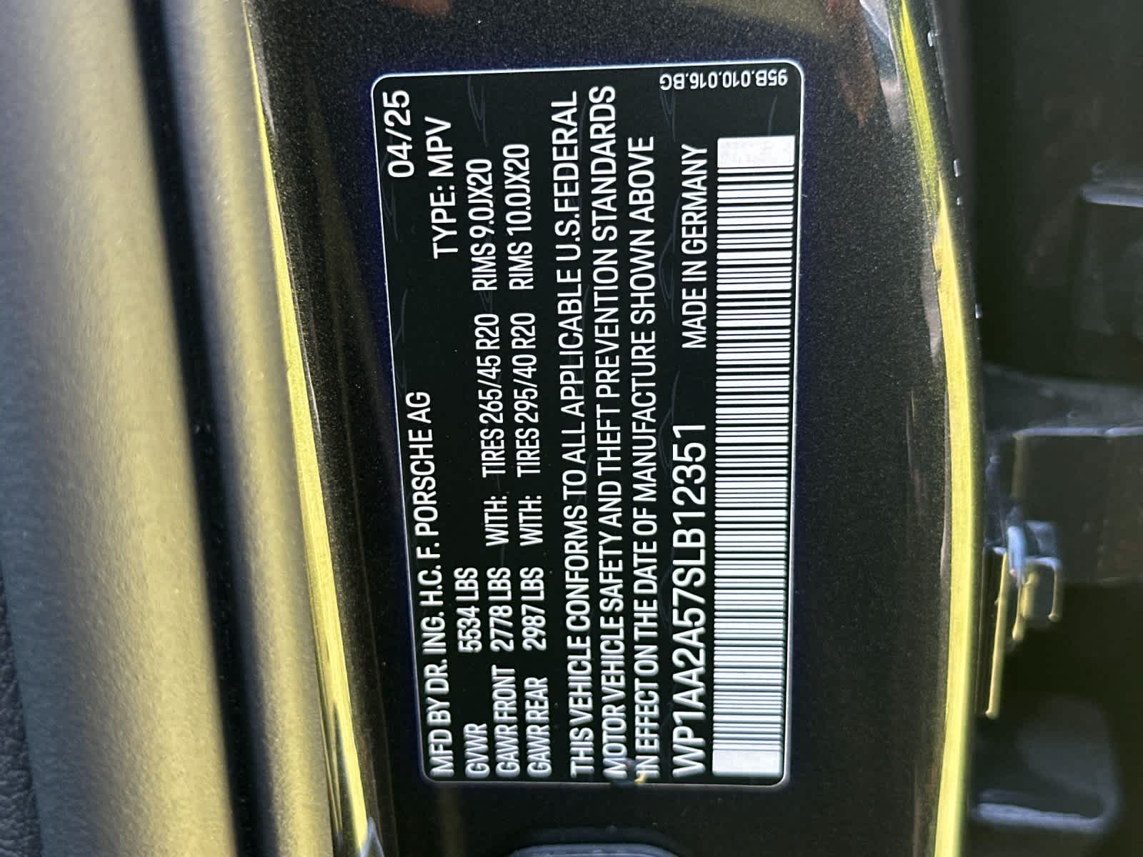 2025 Porsche Macan Macan