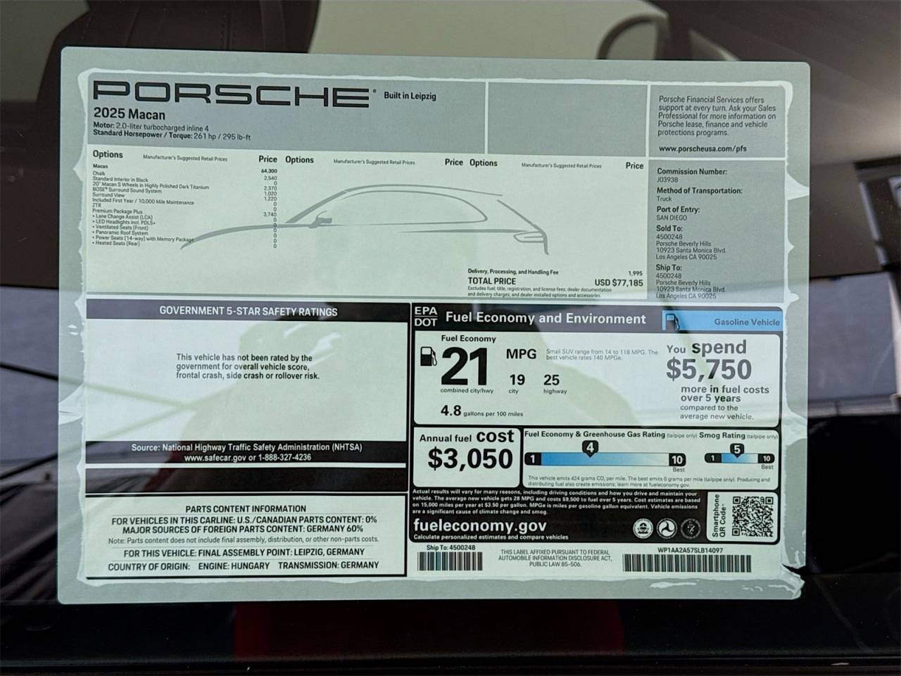 2025 Porsche Macan Macan