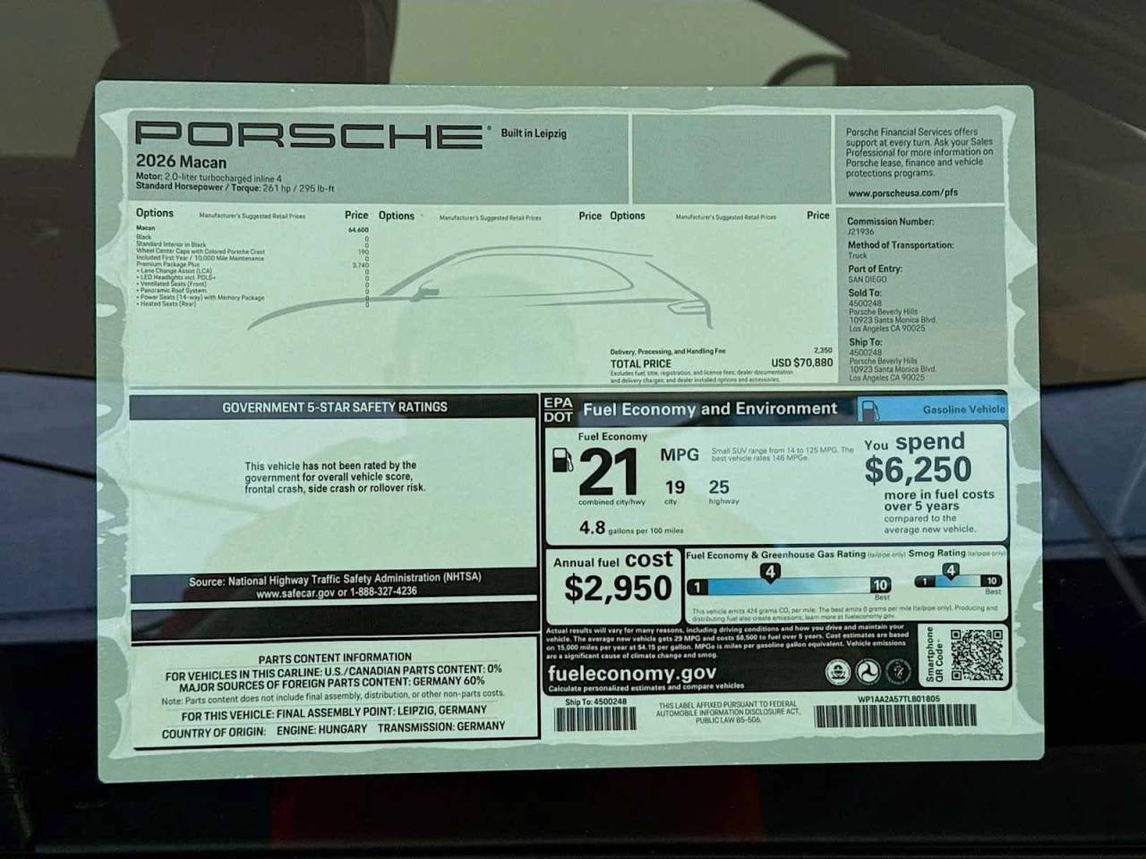 2026 Porsche Macan Macan