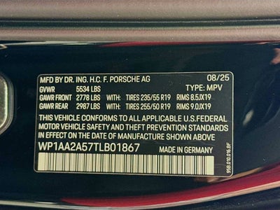 2026 Porsche Macan Macan