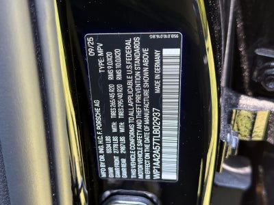 2026 Porsche Macan Macan