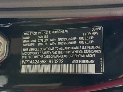 2025 Porsche Macan Base