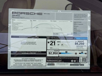 2026 Porsche Macan Macan