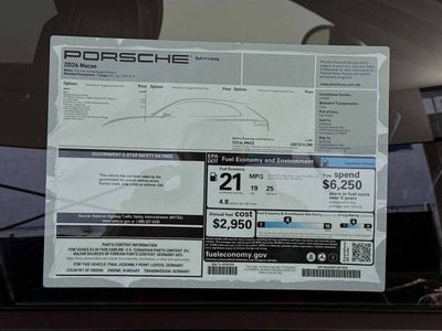 2026 Porsche Macan AWD