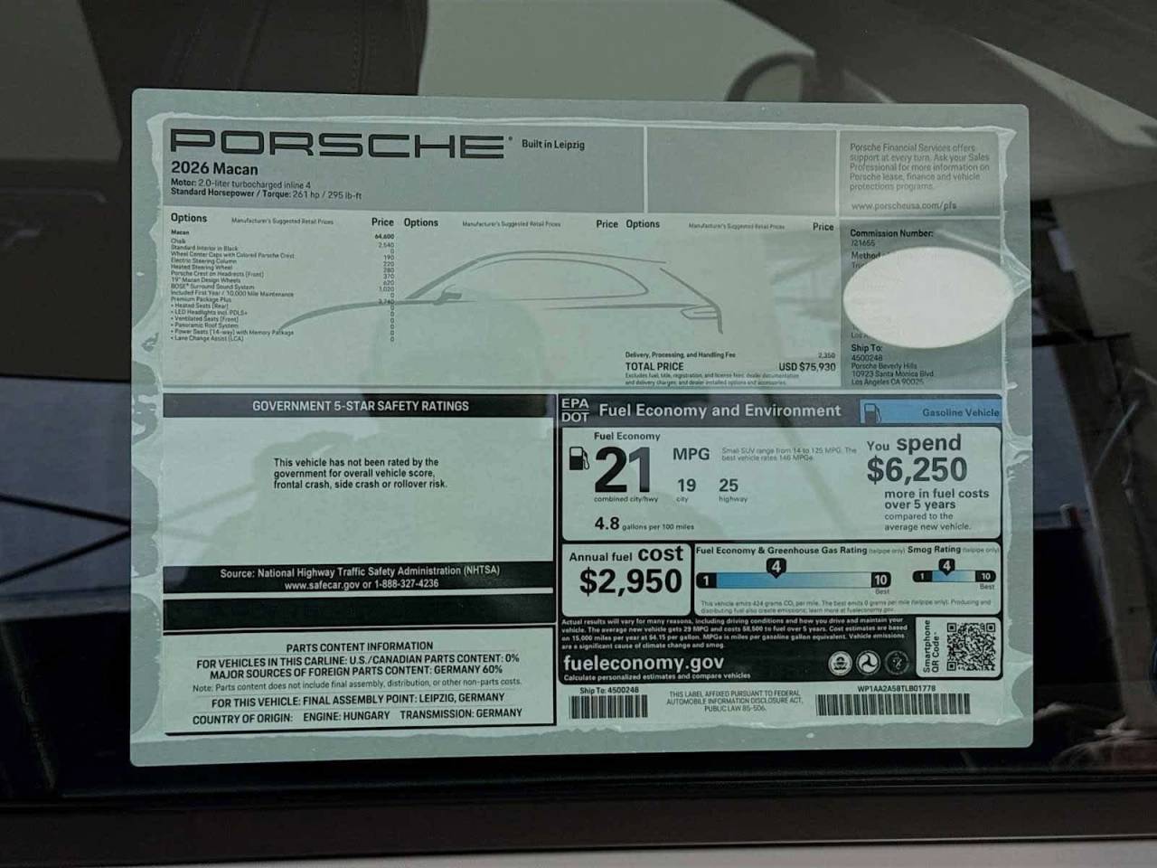 2026 Porsche Macan Base