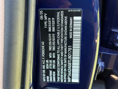 2026 Porsche Macan Macan