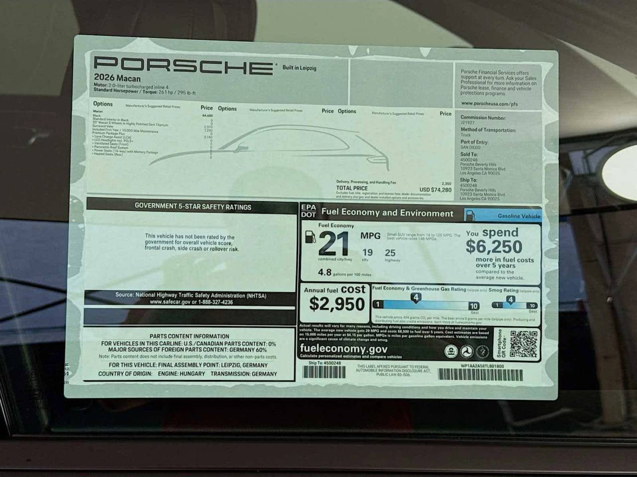 2026 Porsche Macan Macan