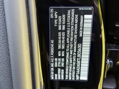 2026 Porsche Macan Macan