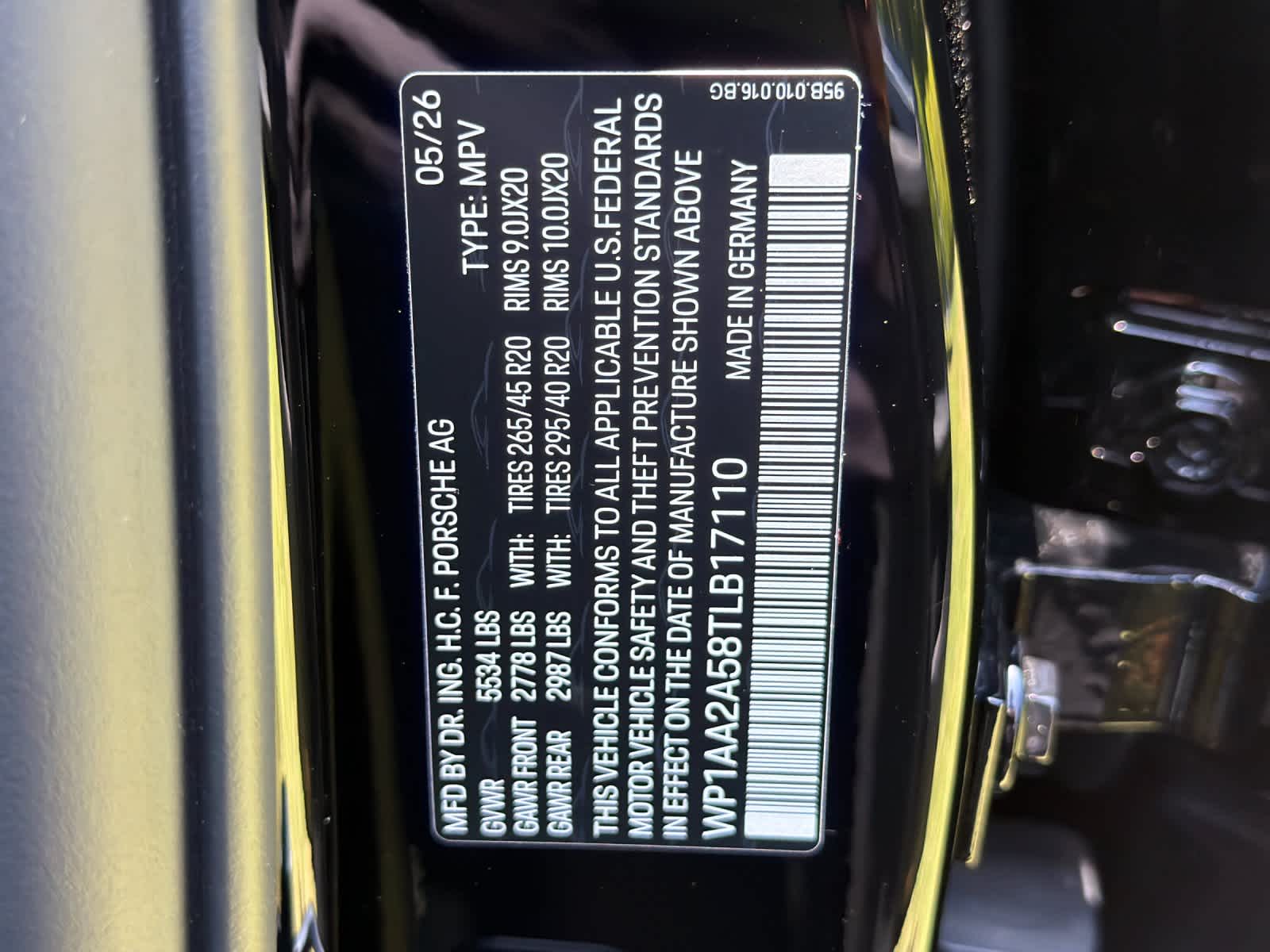 2026 Porsche Macan Macan