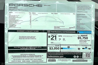 2025 Porsche Macan AWD
