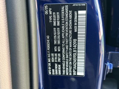 2025 Porsche Macan Macan