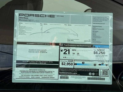 2026 Porsche Macan Macan