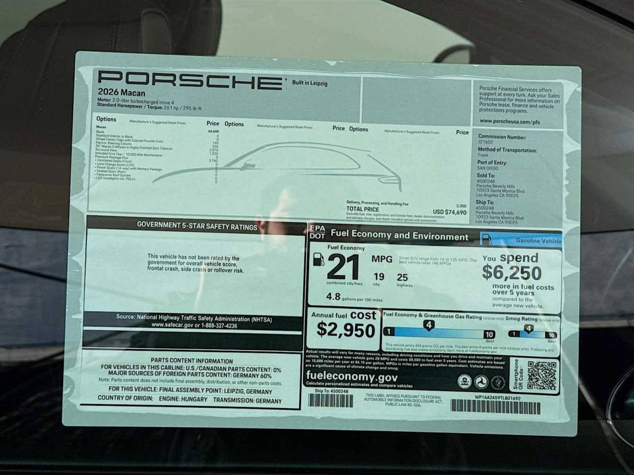2026 Porsche Macan Macan
