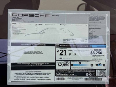 2026 Porsche Macan AWD