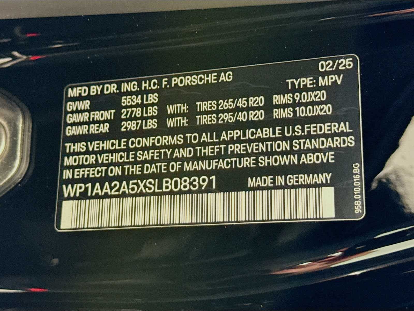 2025 Porsche Macan Macan