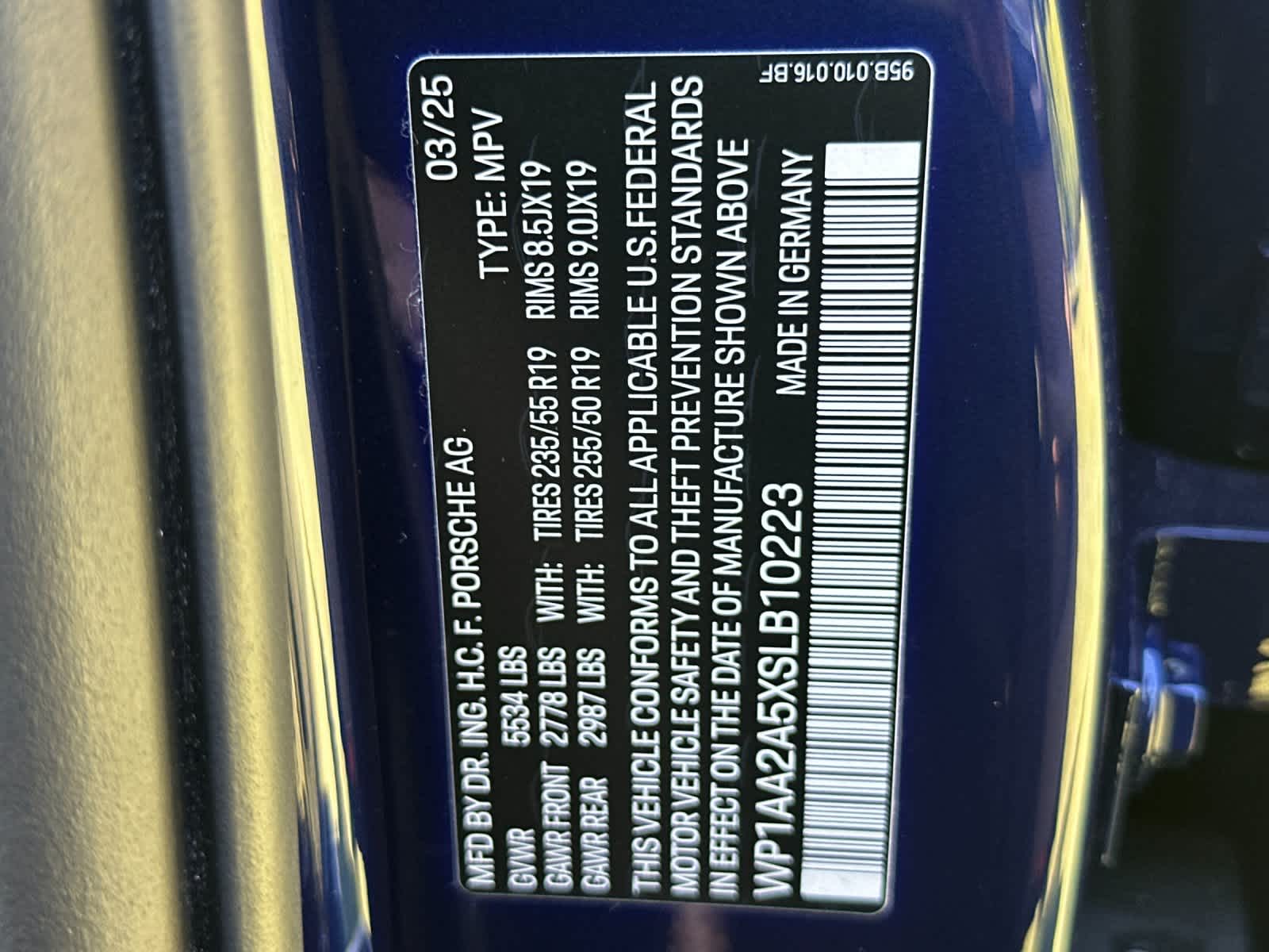 2025 Porsche Macan Macan