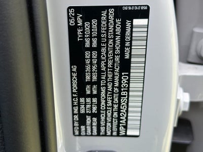 2025 Porsche Macan Macan